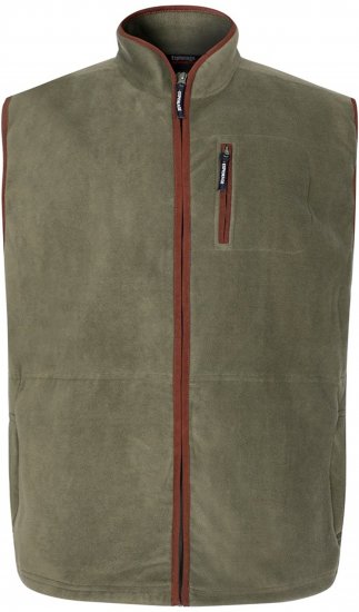 Espionage FL047 Microfleece Gilet Olive Green - Veste - Veste de exterior mărimi mari